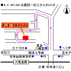 本社周辺地図